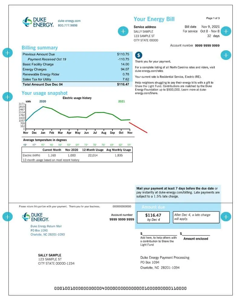 Duke Energy Billing And The Easiest Way To Read Your Bill – Gustav TK